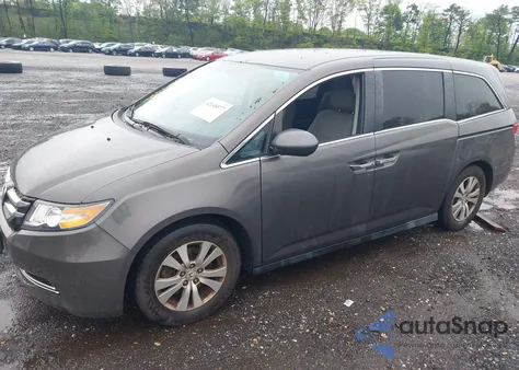 2016 Honda Odyssey Se из США, поврежденный, VIN 5FNRL5H31GB021753